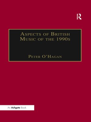cover image of Aspects of British Music of the 1990s